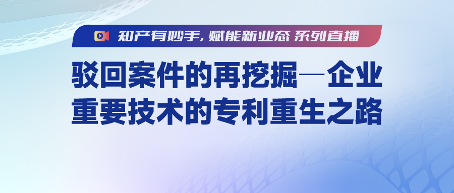 【知产有妙手，赋能新业态】驳回案件的再挖掘——企业重要技术的专利重生之路